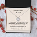 How Special Y Love Knot Necklace
