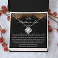 Love Knot Necklace Mother-In-Law - Thank You For Sharing Your Son Love Knot Necklace