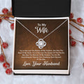 Beat Of Love Knot Necklace