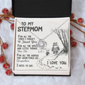 Meaningful Stepmom Bracelet Bonus Mom Bracelet Stepmom Birthday Gift Love Knot Necklace
