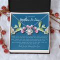 Mother In Law Gift From Daughter In Law Mothers Day Gift For Mother-In-Law Gift For Mother In Law Mother-In-Law Necklace Love Knot Necklace