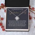 Gift For Girls On Graduation  Love Knot Necklace