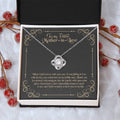 To My Future Mother In Law Love Knot Necklace