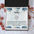 Mother's Day Happy Birthday Or Just To Say Thank You Mom -18 Love Knot Necklace