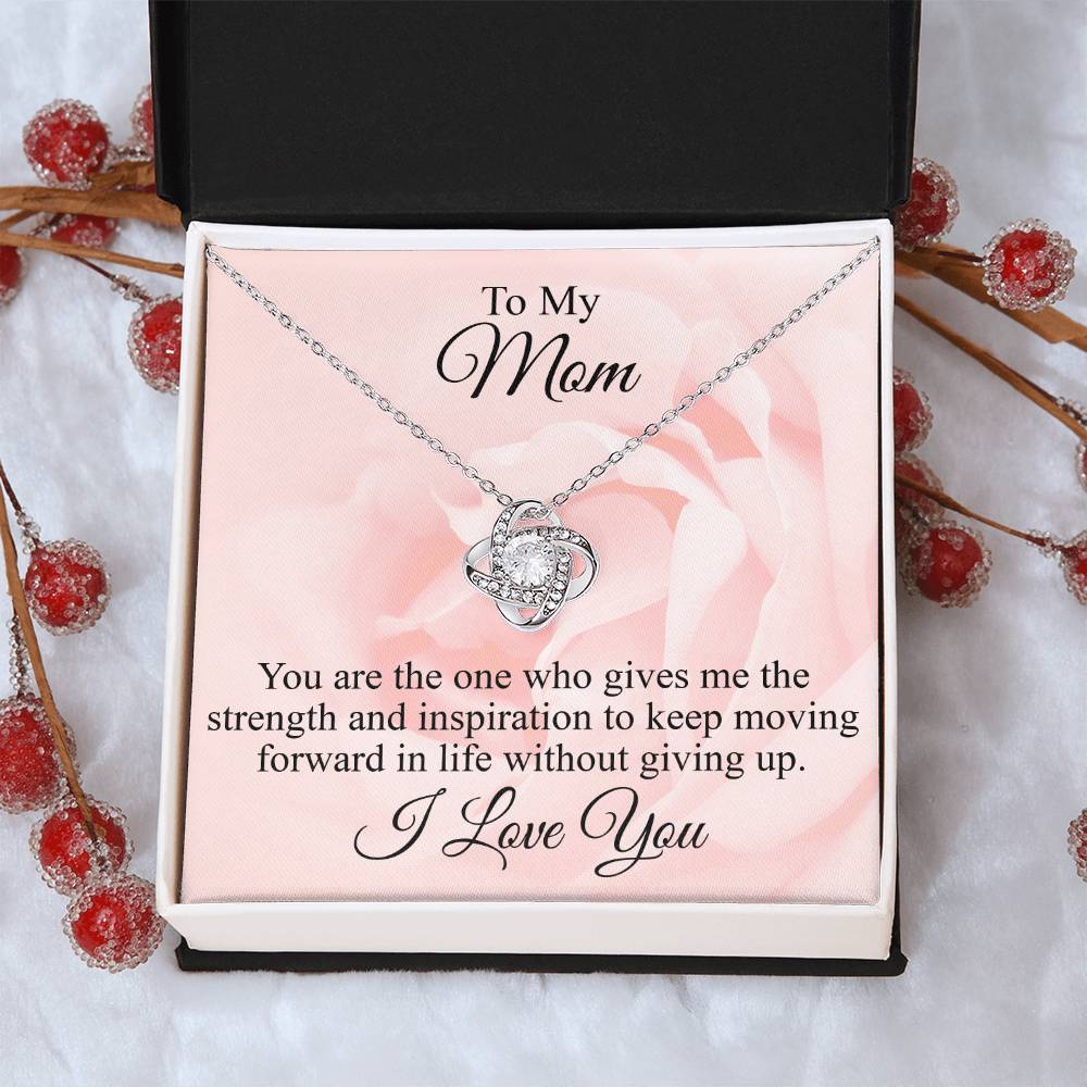 Mothers Day Gift Idea Mothers Day Necklaces For Mom From Daughter Mothers Day Gift From Daughter Gifts For Mom Birthday Gift From Son Love Knot Necklace