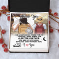 To My Partner Gift Necklace Gift Necklace For Wife Hiking Wife Gift Traveling Wife Love Knot Necklace