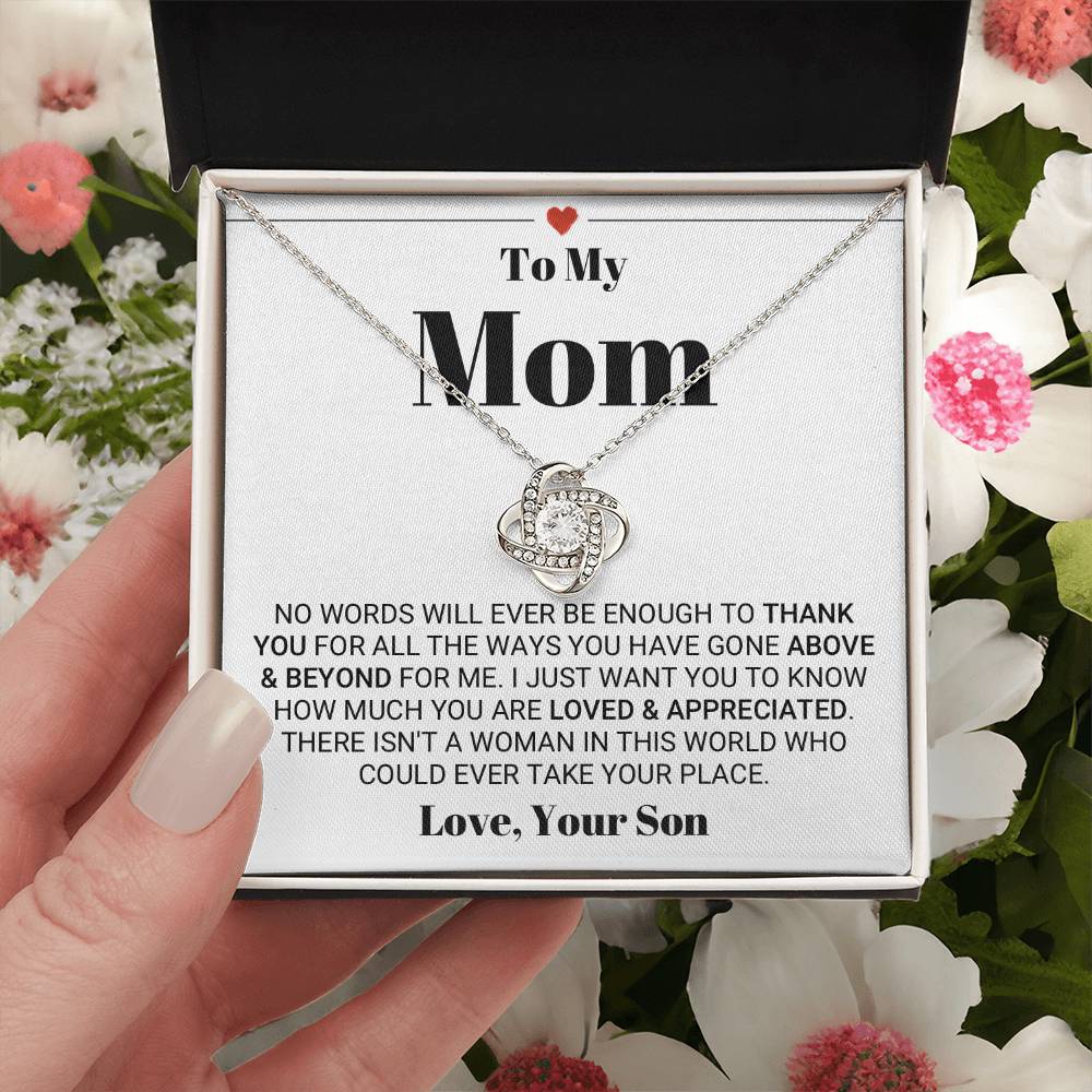 Heartwarming Mother's Day Gift Love Knot Necklace