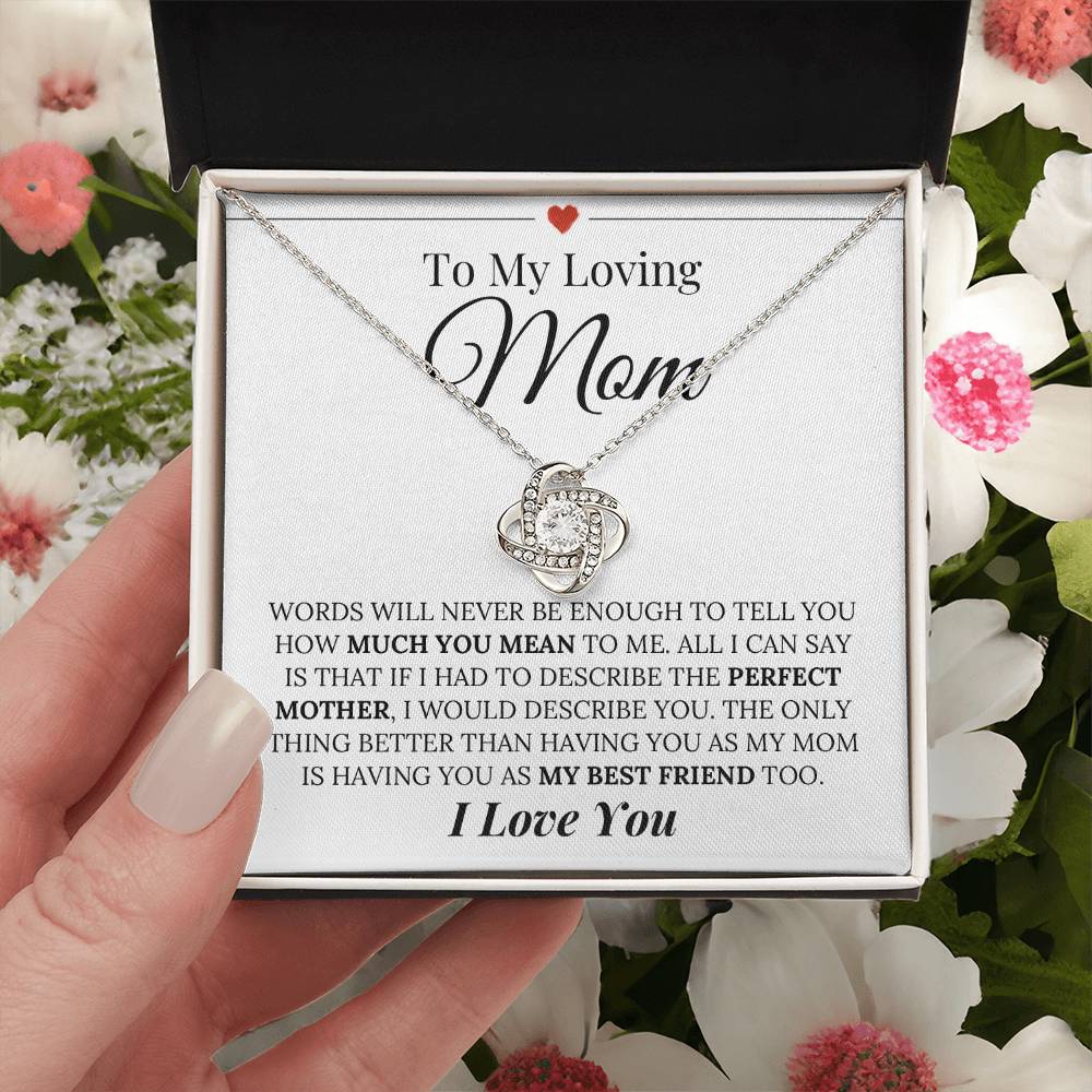 Heartfelt Mother's Day Gift For Mom - Love Knot Necklace