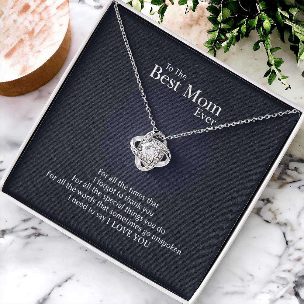 Special Things Love Knot Necklace