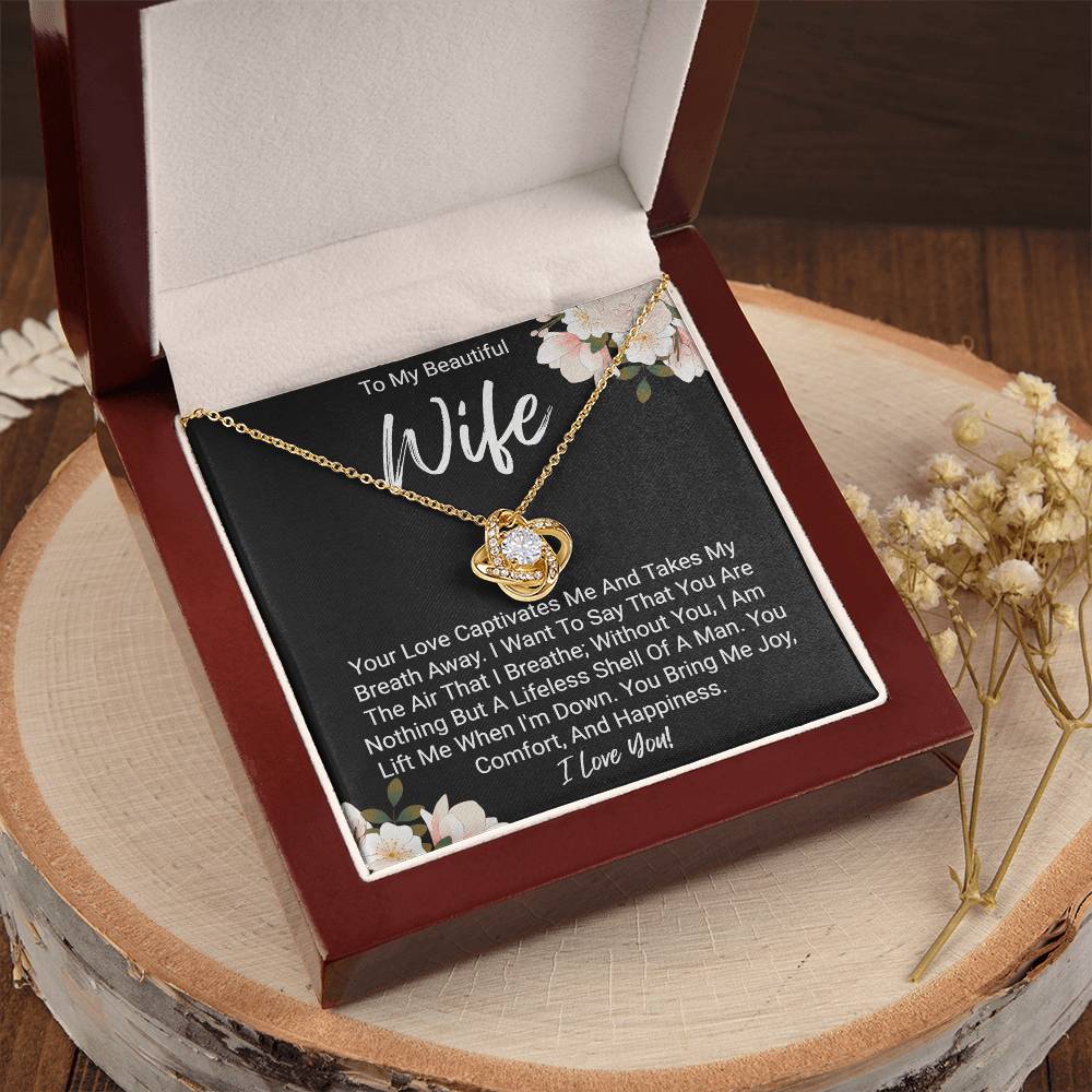 Gift For Wife - Love Knot Necklace 1 Love Knot Necklace