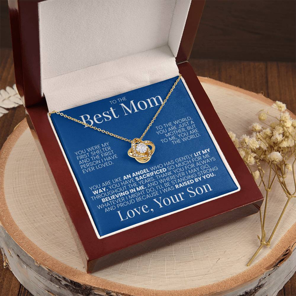 Mother - First Shelter Love Knot Necklace