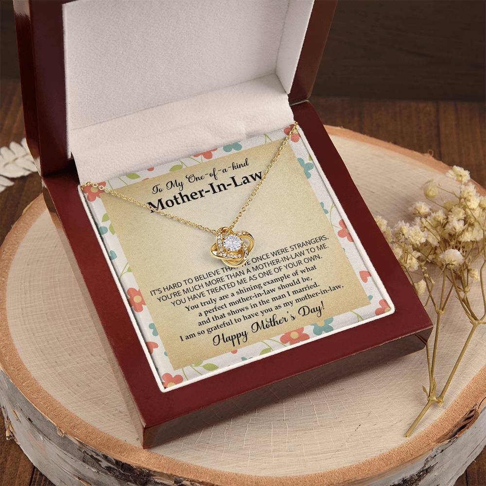 Mother-In-Law Love Knot Necklace