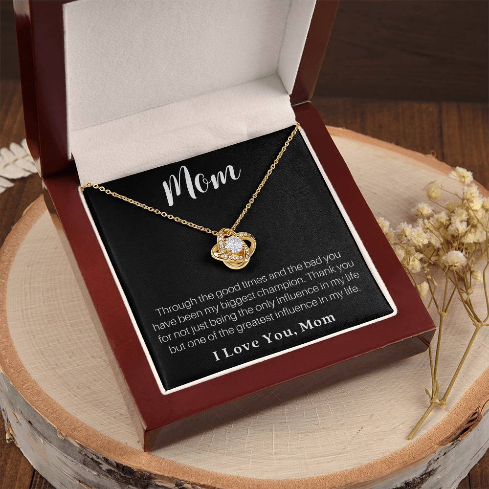 Mother's Day Or Just To Say I Love You Mom Love Knot Necklace 26 Love Knot Necklace