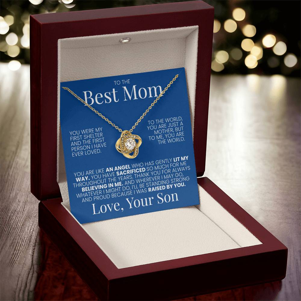 Mother - First Shelter Love Knot Necklace