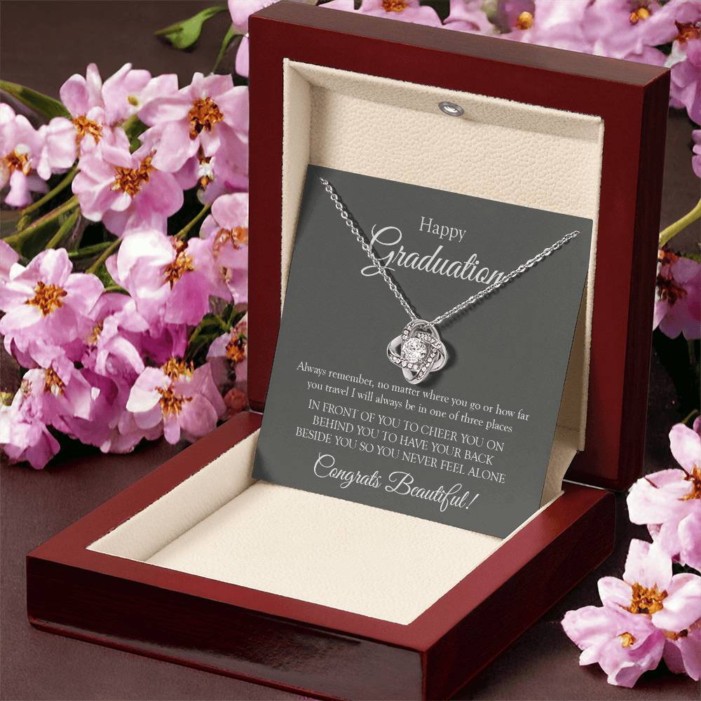 Graduation Gift For Her Necklace Gift For Daughter Granddaughter Niece Best Friend Godda Love Knot Necklace