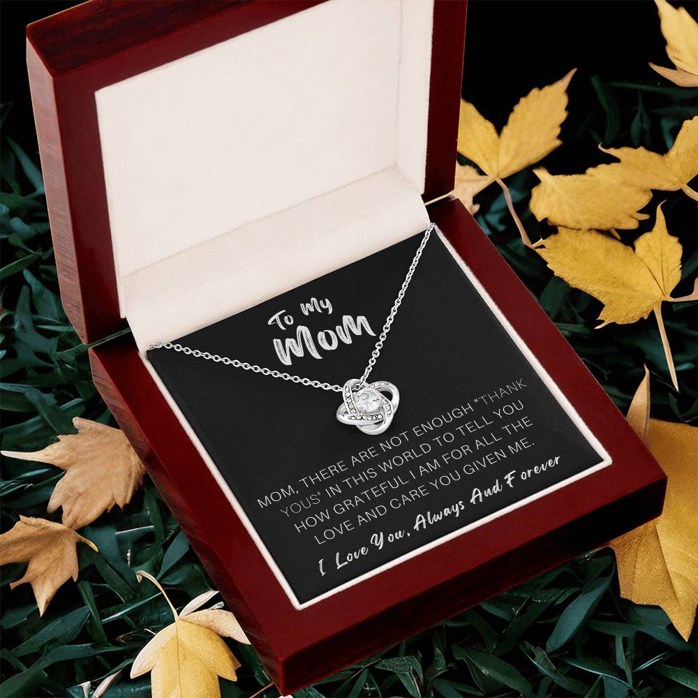 Mother's Day Happy Birthday Or Just To Say Mom I Love You - 19 Love Knot Necklace
