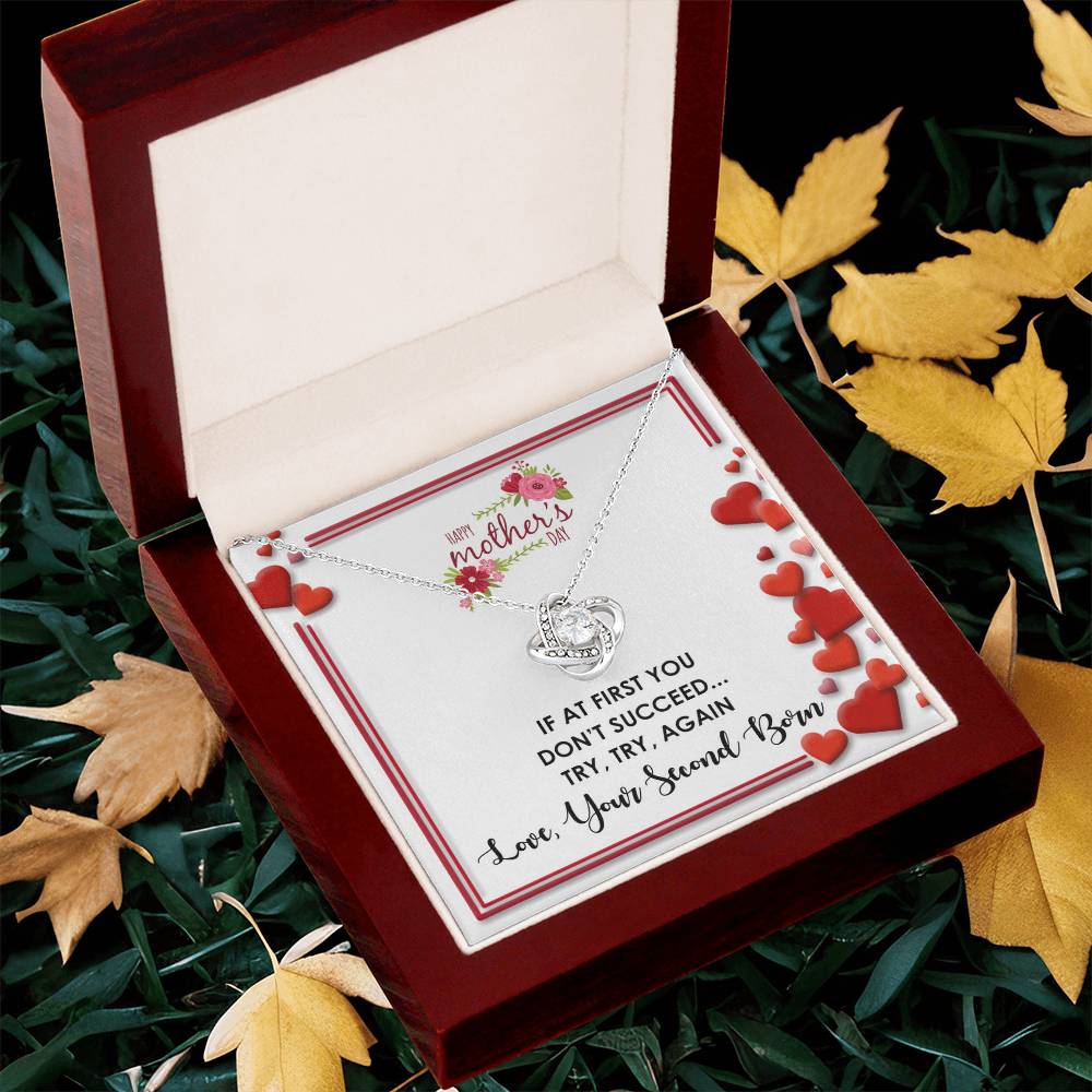 Your Second Born - Love Knot Necklace Love Knot Necklace