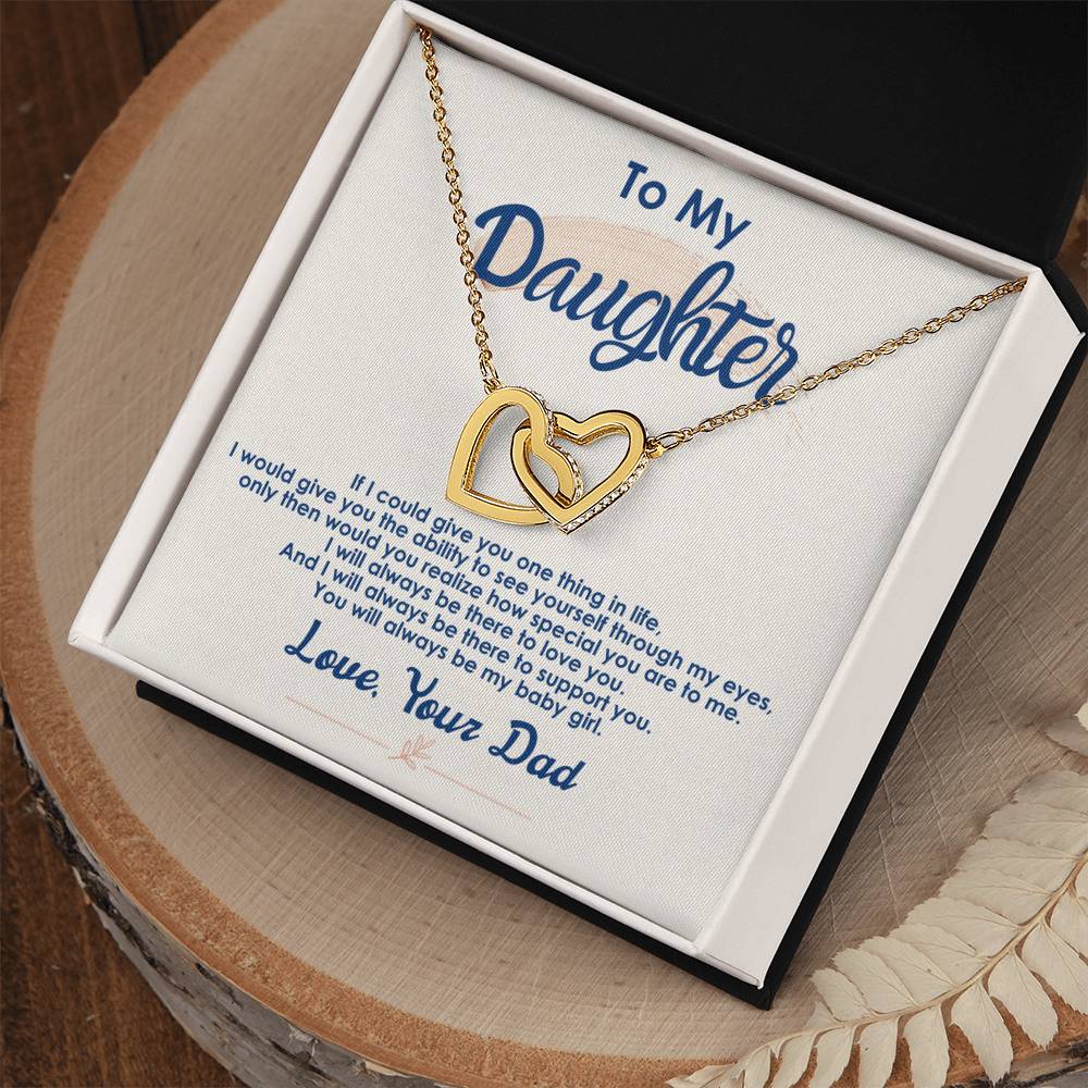 Collection Daughter - The Way I Look At You - Interlocking Hearts Necklace