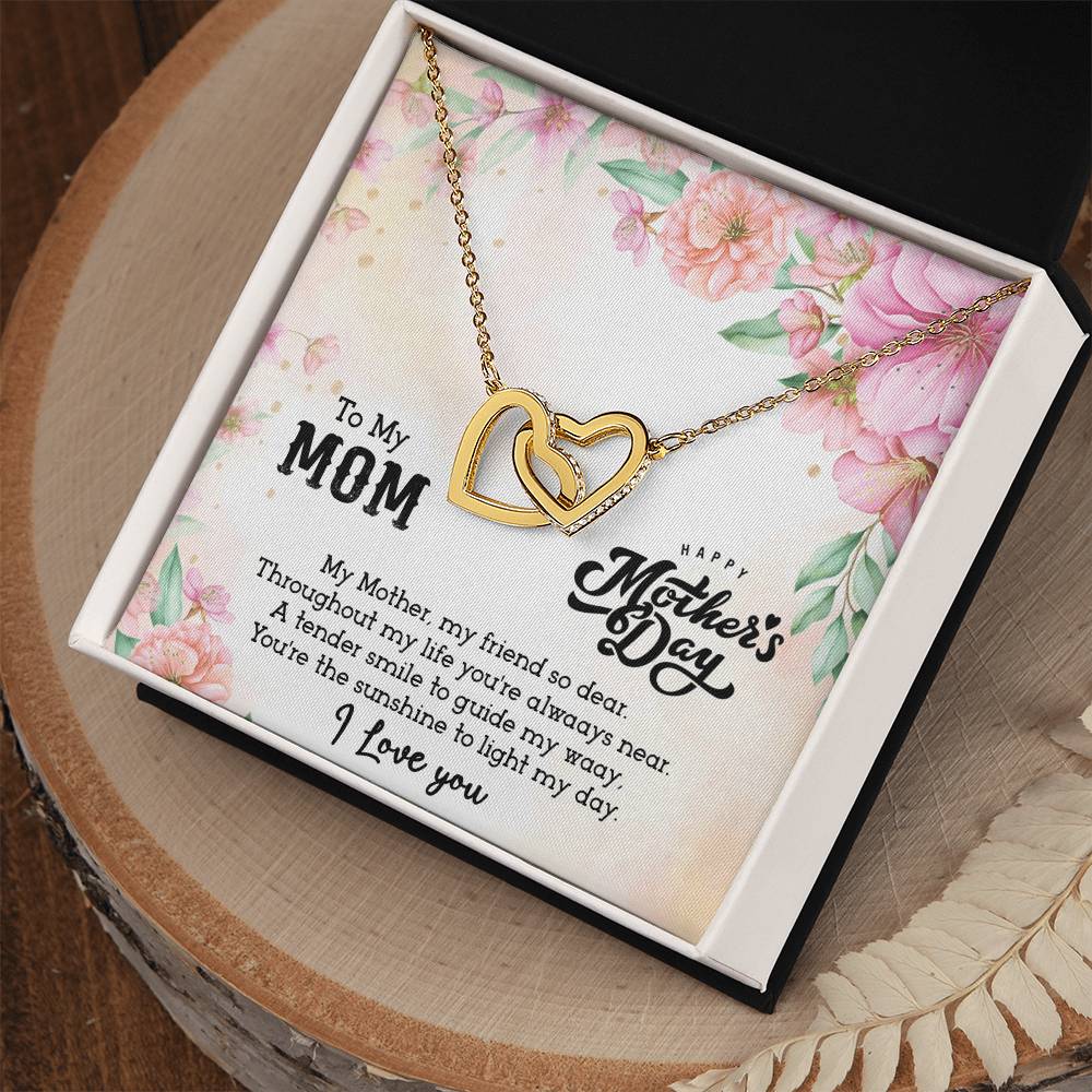 Mother’S Day Interlocking Hearts Necklace