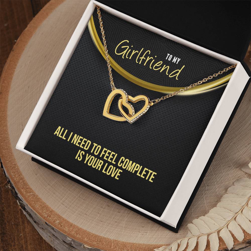 Interlocking Hearts - Romantic Necklace Interlocking Hearts Necklace