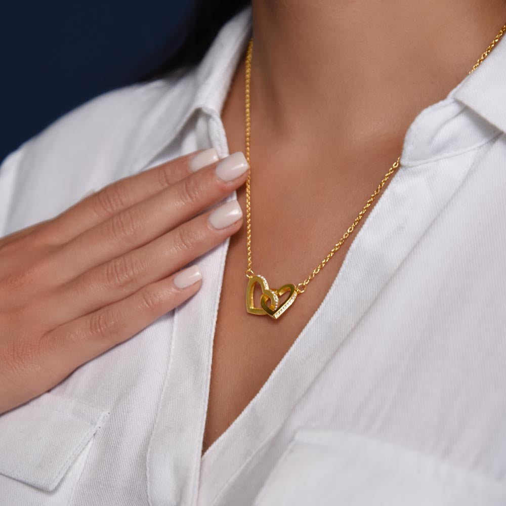 Online Exclusive - Not Available In Stores! Interlocking Hearts Necklace