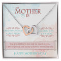 You Are The World To Me And More - Interlocked Hearts Interlocking Hearts Necklace
