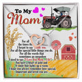Farmer'S Mom - Interlocking Heart Necklace Interlocking Hearts Necklace