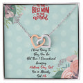 Mothers Day Gift For Mom Mothers Day Gift From Son Mothers Day Gift From Daughter Mothers Day Necklace Interlocking Hearts Necklace