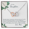 You Are The Storm - Interlocking Hearts Necklace