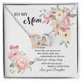 Gift For Mom - I Need You - The Interlocking Heart Necklace Interlocking Hearts Necklace