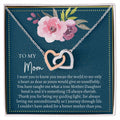 Gift For Mom Interlocking Hearts Necklace
