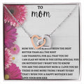 Limited Mothers Day Stock Interlocking Hearts Necklace