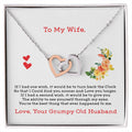 Old Man'S Wife - Interlocking Heart Necklace Interlocking Hearts Necklace