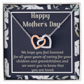 Interlocking Hearts Mother'S Day Gift For Grandma Interlocking Hearts Necklace