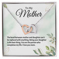 Interlocking Hearts Necklace For Mother