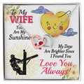 Lineman'S Wife - Interlocking Heart Necklace Interlocking Hearts Necklace