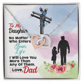 Lineman'S Daughter - Interlocking Heart Necklace Interlocking Hearts Necklace
