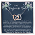 Necklace For Boyfriend Mom Interlocking Hearts Necklace
