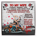 Biker'S Wife - Interlocking Heart Necklace Interlocking Hearts Necklace