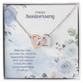 Anniversary Edition Happy With You - Interlocking Hearts Necklace