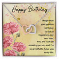 Interlocked Heart Neckless - For Birthday Interlocking Hearts Necklace