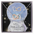 Love Hearts Together 4-Ever Necklace Interlocking Hearts Necklace