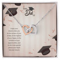 Taking You To Your Dreams - Interlocking Hearts Necklace