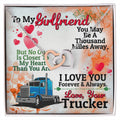Trucker'S Girlfriend - Interlocking Heart Necklace Interlocking Hearts Necklace