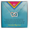 Interlocking Hearts - Moment Necklace For Gf Interlocking Hearts Necklace