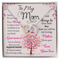 Mom Son Hearts Interlocking Hearts Necklace