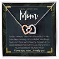 Happy Mother'S Day - Interlocking Hearts Necklace
