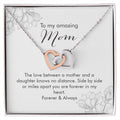 Forever In My Heart Interlocking Hearts Necklace