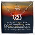 Hearts Karen Hearts Connected Interlocking Hearts Necklace