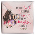 Mom And Daughter Interlocking Hearts Necklace